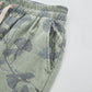 Retro Botanical Ginkgo Leaf Cotton Lounge Pants - image 9