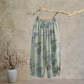 Retro Botanical Ginkgo Leaf Cotton Lounge Pants - image 6