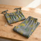 Retro Botanical Ginkgo Leaf Cotton Cami Loungewear Set - image 12