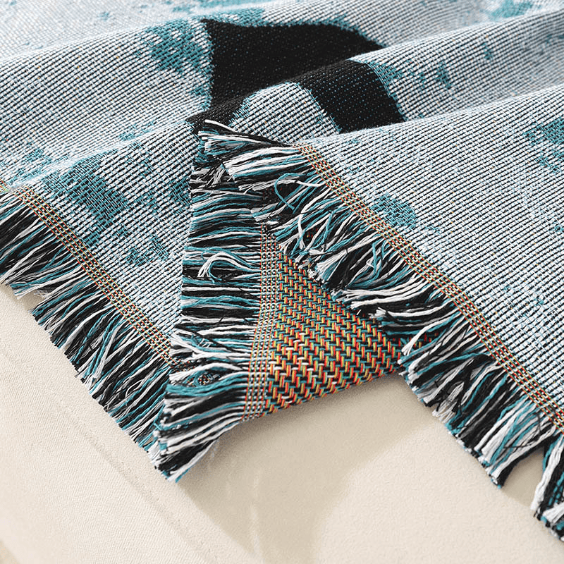 Artistic Sky Swallow Star Throw Blanket - image 6