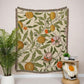 Vintage Pomegranate Floral Botanical Throw Blanket - image 1
