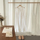 Beige Cotton Textured Sleeveless Lounge Dress - image 2