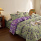 Retro Ginkgo Leaf Cotton Reversible Bedding Set - image 8
