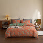 Retro Ginkgo Leaf Cotton Reversible Bedding Set - image 20