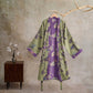 Retro Ginkgo Leaf Cotton Kimono Robe - image 33