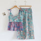 Dreamy Ginkgo Leaf Cami Loungewear Set - image 6