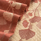 Red Ginkgo Leaf Pattern Cotton Blanket - image 16