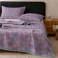 Retro Botanical Ginkgo Leaf Cotton Blanket - image 7