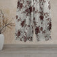 Vintage Light Gray Rose Loose Lounge Pants - image 1