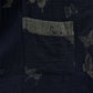 Navy Butterfly Cotton Double Gauze Kimono Robe - image 5