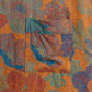 Vintage Flower Cotton Kimono Robe - image 4
