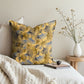 Golden Ginkgo Leaf Cotton Gauze Pillow - image 1