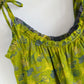 Retro Botanical Ginkgo Leaf Cotton Cami Loungewear Set - image 2