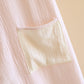Minimalist Cotton Kimono Wrap Homewear Robe - image 9