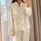 Minimal Cotton Pocketed Long Sleeve Pajama Set - image 2