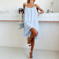Minimal Sleeveless Resort Lounge Dress - image 1