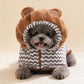 Grey Bear‑Ear Dog Bath Robe - image 1