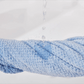 Blue Waffle‑Textured Dog Bath Robe - image 3