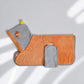 Orange Striped Flower Dog Bath Robe - image 2