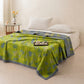 Green‑Gray Ginkgo Leaf Cotton Blanket - image 5