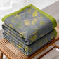 Green‑Gray Ginkgo Leaf Cotton Blanket - image 7