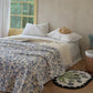 Nordic Leaf Cotton Bedspread Quilt - image 1