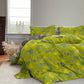 Vintage Green Ginkgo Leaf Cotton Reversible Bedding Set - image 6