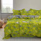 Vintage Green Ginkgo Leaf Cotton Reversible Bedding Set - image 2