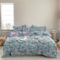 Retro Botanical Ginkgo Leaf Cotton Bedding Set - image 1