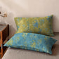 Reversible Vintage Flower Cotton Bedspread - 2PC Pillowcases - 19" x 29" - image 3