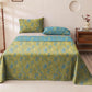 Reversible Vintage Flower Cotton Bedspread - image 4
