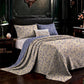Reversible Ditsy Floral Cotton Bedspread - image 2