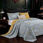 Artistic Sunflower Cotton Gauze Bedspread - image 6