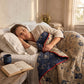 Reversible Blue Floral Cottage Quilt - image 8
