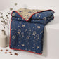 Reversible Blue Floral Cottage Quilt - image 3