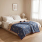 Reversible Blue Floral Cottage Quilt - image 6