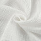 Solid White Cotton Gauze Loungewear Set - image 6