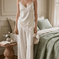 Elegant Lace Trim Cami Lounge Set - image 9