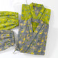 Ginkgo Leaf Cotton Kimono Lounge Pajama Set - image 11