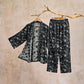 Ginkgo Leaf Cotton Long‑Sleeve Loungewear Set - image 3
