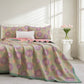 Retro Sunflower Cotton Gauze Blanket - Green - 98" x 94" - Blanket - image 27