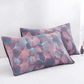 Retro Botanical Ginkgo Leaf Cotton Blanket - Purple - 20" x 36" - 2PCS Pillowcases - image 9