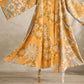 Vintage Sunflower Cotton Kimono Bathrobe - image 9