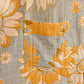 Vintage Sunflower Cotton Kimono Bathrobe - image 12