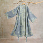 Ginkgo Leaf Organic Cotton Kimono Robe - image 2