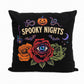 Halloween Eyeball Rose Gothic Throw Pillow - image 3