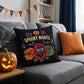 Halloween Eyeball Rose Gothic Throw Pillow - image 1