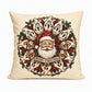 Creepy Christmas Santa Plush Throw Pillow - image 2