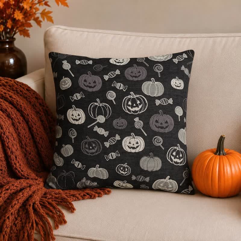 Halloween Pumpkin Candy Cotton Pillow - image 3