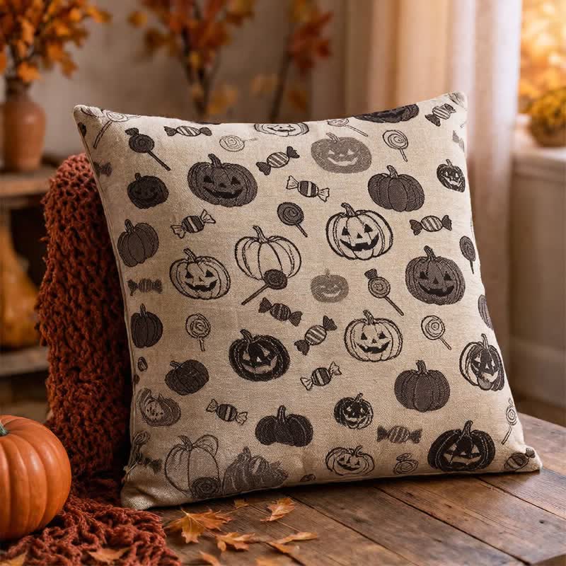 Halloween Pumpkin Candy Cotton Pillow - image 5